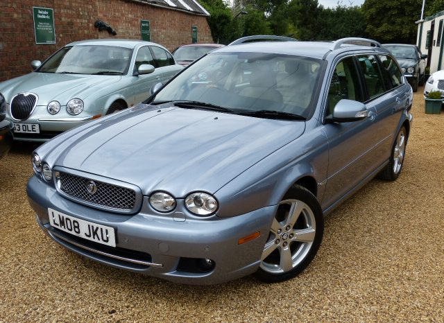 JAGUAR X-TYPE SOVEREIGN 2.2 ESTATE – 1 PREVIOUS OWNER – FJSH – ONLY 53K full